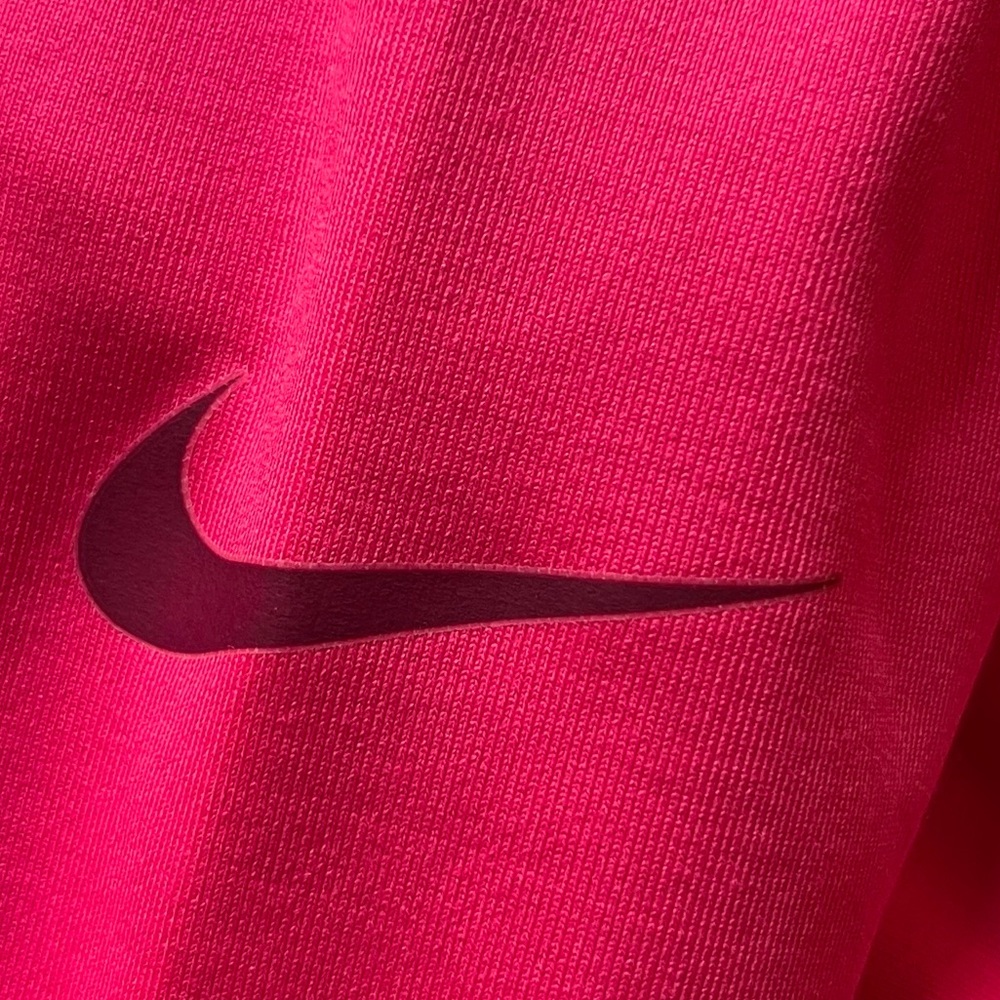 Nike PRO Hyperwarm 1/2 Zip Pullover Top Fuchsia Size Medium - Picture 6 of 13